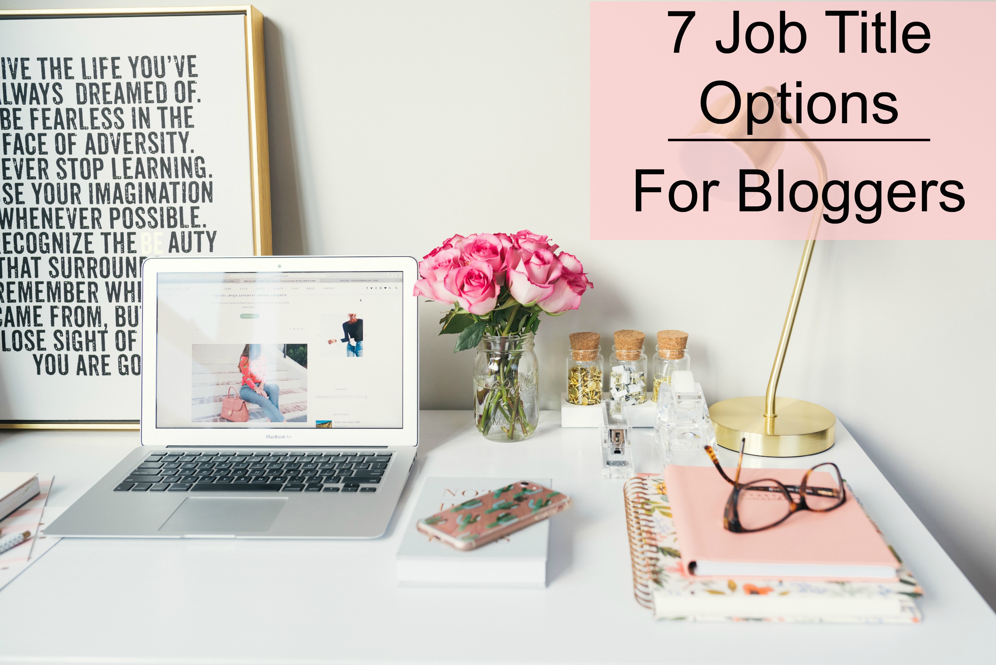 7 Job Titles For Bloggers
